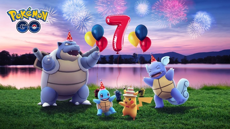 Pokémon GO is celebrating seven stellar years, and it’s time to party