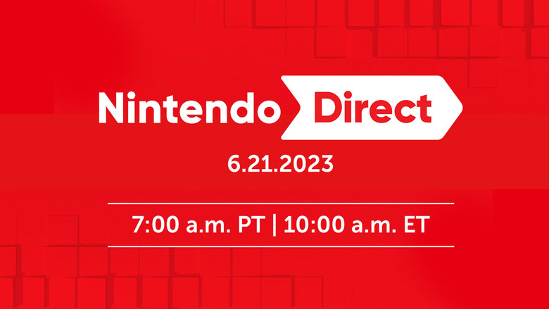 Nintendo Direct announced for June 21st, 2023 at 7AM PST