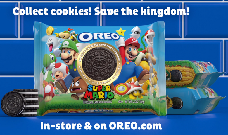 Help Mario and other Heroes defeat Bowser with new Super Mario OREO cookies