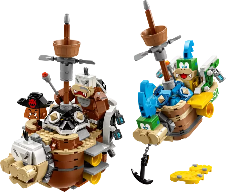 LEGO Super Mario "Larry's and Morton’s Airships" Expansion Set up for pre-order