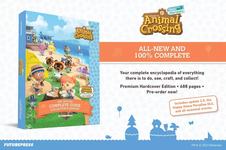 Animal Crossing: New Horizons Official Complete Guide due out April 30th, 2023